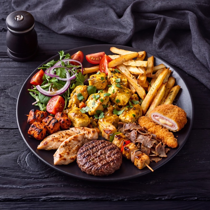 Livraison ASSIETTE 1 VIANDE à Lyon, 69007