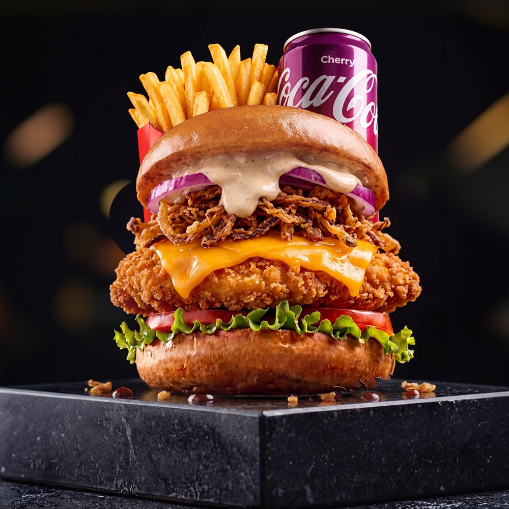 Livraison MENU LE CRISPY CHICKEN à Lyon, 69007