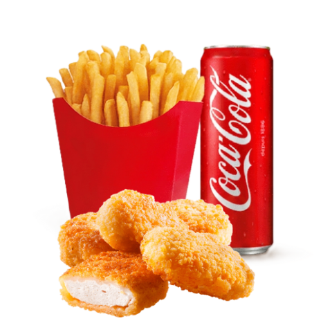 Livraison MENU NUGGETS X5 à MONTBELIARD, 25200