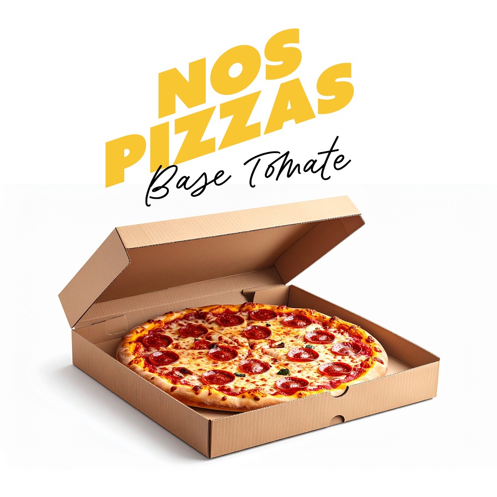 Livraison NOS PIZZAS BASE TOMATE à Lyon, 69007
